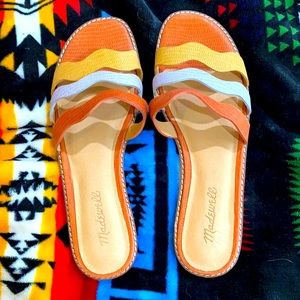 Madewell sandals size 8 never worn wavy new